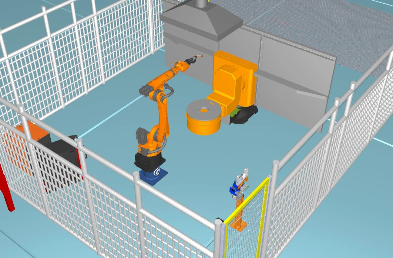 Промышленный робот-манипулятор kuka kr 8 r2100